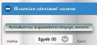 Autóalkatrész árajánlatkérés