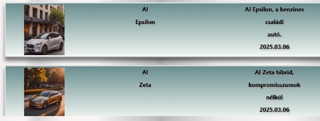 Az importőrök, márkakereskedők által bemutatott új gépjármű tesztek link elérhetősége